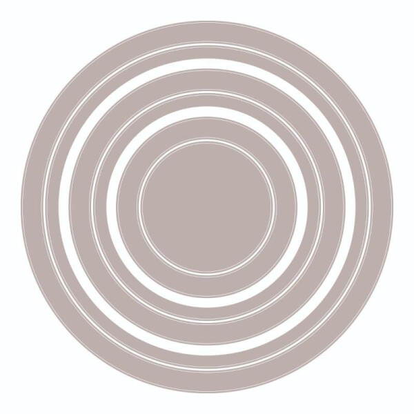 Sizzix vyřezávací kovové šablony Framelits Kruhy