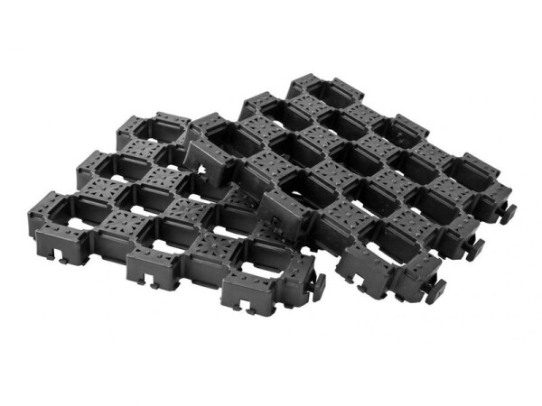 Zatravňovací tvárnice Guttagarden Terragrid, 160 t/m², 30,2 × 30,2 × 3,7 cm (černá)