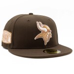 New Era Pánská kšiltovka Minnesota Vikings NFL Walnut XLV Anniversary 59FIFTY Fitted Velikost: 7 3/8