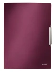 Leitz Style granátově červená / Desky na dokumenty / PP fólie / až 150 listů A4 (39770028)