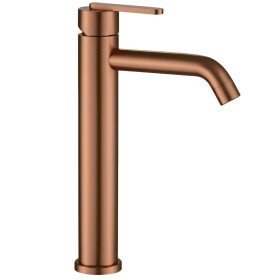 REA - Umyvadlová vysoká baterie Ontario Brush Copper REA-B0971