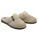 Bačkory INBLU EY 32--002 dámské s kožíškem béžové