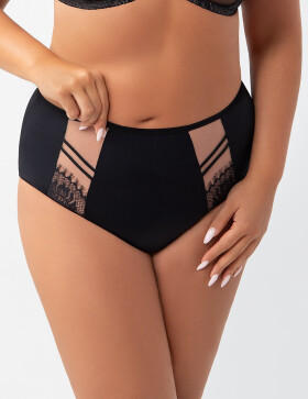 Dámské kalhotky Gorsenia K 497 Paradise černá 3XL