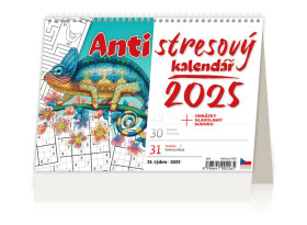 Stolní kalendář 2025 Antistresový pracovní