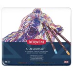 Derwent Coloursoft 0701027 24 ks umělecké pastelky
