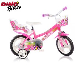 Dětské kolo růžové, Dino Bikes, W012677