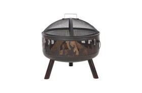 RedFire Firepit Blazer černá / venkovní ohniště s grilem / ocel / průměr 61 cm (85044)