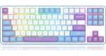 Redragon K707 Mint Mambo bílá / Bezdrátová herní klávesnice / mechanická / podsvícená (K707WBP-RGB-PRO StarBlade)