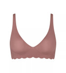 Dámská podprsenka ZERO Microfibre 2.0 Soft bra CACAO hnědá 1141 SLOGGI BROWN