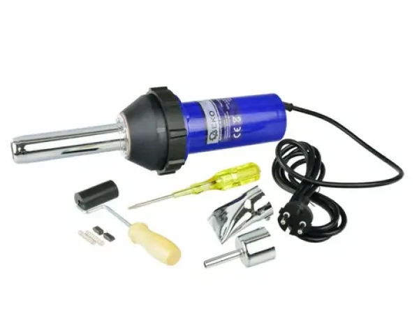GEKO Svářečka plastů horkovzdušná / 1080W / 20-550°C (G81036)