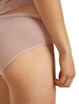 Dámské merino kalhotky ICEBREAKER Wmns Siren Hipkini, Pink Quartz velikost: L