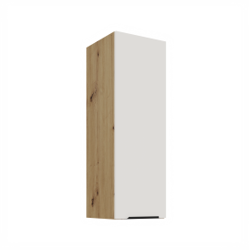 Horní skříňka Aria 30 G-90 1F Barva korpusu: Dub artisan, Barva dvířek: WH - Crystal white AFM
