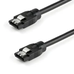 StarTech SATA černý / Kabel / SATA 7-pin - SATA 7-pin / 0,6 m / 6 Gbit/s (SATRD60CM)