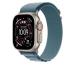 Apple Watch Ultra 3 GPS + Cellular 49mm Natural Titanium Case with Light Blue Alpine Loop - Medium EDF_1218967