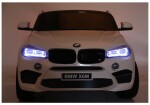 Mamido Elektrické autíčko BMW X6 M dvoumístné XXL bílé