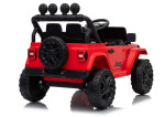 Mamido Elektrické autíčko Jeep Rubicon 24 V 2x200 W červené