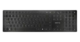 Cherry KW 9100 SLIM černá / Klávesnice / US-ENG layout / 107 kláves / USB-C (JK-9100EU-2)
