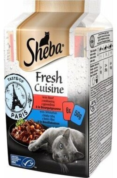 Sheba Mini Fresh Cuisine Taste of Tokyo 6 x 50 g