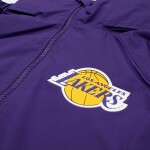 New Era Pánská bunda Los Angeles Lakers NBA Quarter Zip Windbreaker Velikost: XL