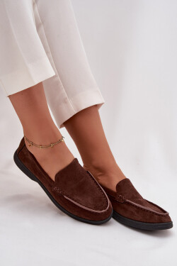 Dámské mokasíny Tynara – čokoládové Velikost: 39