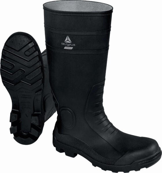Pracovní holínky Delta Plus COPPER S5 SRA černá velikost 43, Černá