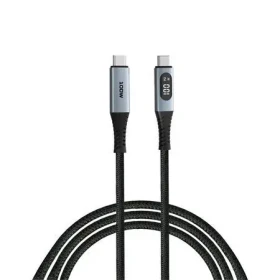 Verbatim Sync Charge černá / Kabel USB-C / 100 W / 120 cm / LED displej