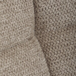 Křeslo ušák, hnědá, látka, AK-H9206 COF2