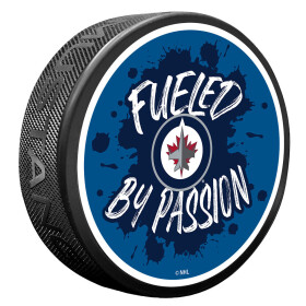 Mustang Puk Winnipeg Jets NHL Slogan
