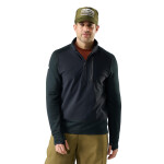 Pánská merino mikina SMARTWOOL Men's Active Fleece Wind 1/2 Zip, Black velikost: M