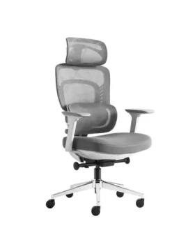 Mark Adler Visioner 6.1 šedá / Kancelářské masážní křeslo / nosnost 136 kg (MA-VISIONER 6.1 GREY)