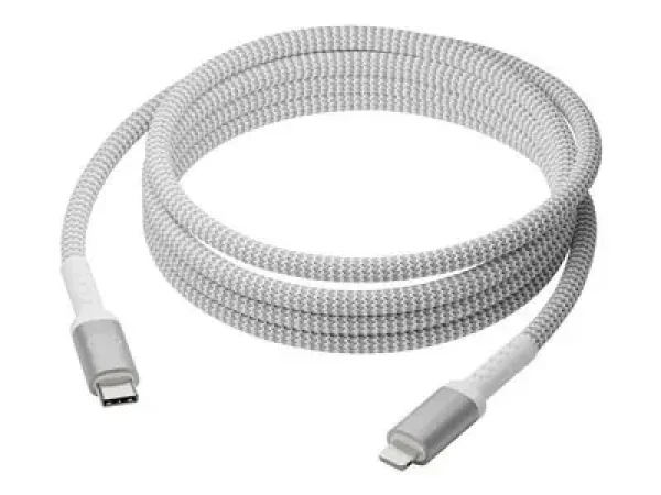 Dbramante1928 re-charge / Nabíjecí kabel / USB-C - Lightning / 2,5 m / pletený (CB25CLGR7121)