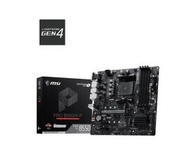 MSI MB Sc AM4 PRO B550M-P, AMD B550, 4xDDR4, 1xVGA, 1xHDMI, 1xDP, mATX EDF_2648817