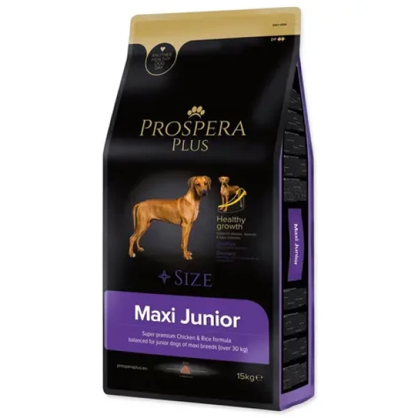Prospera Plus Maxi Junior kuře s rýží 15kg / Granule pro štěňata (1514-10608)