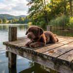 Plyšový pes labrador 61 cm ECO-FRIENDLY