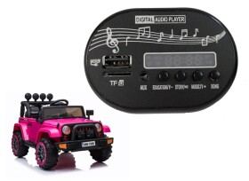 Mamido Hudební panel do elektrického vozítka jeep BRD