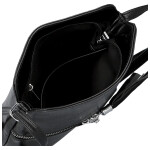 Stylová dámská koženková crossbody Kira, černá