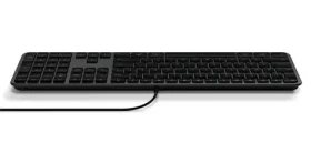 Satechi Slim LX3 Space Black / Drátová klávesnice (ST-KULX3C-EN)