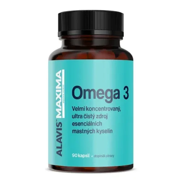 ALAVIS MAXIMA Omega 3, 90 kapslí (V427)