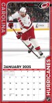 JF Turner Kalendář Carolina Hurricanes NHL 2025 Wall Calendar