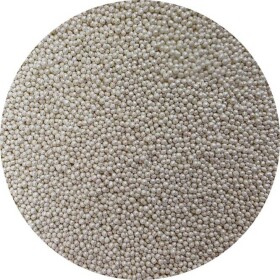 Cukrové perličky metalické bílé 2mm 80g - I LOVE CAKES