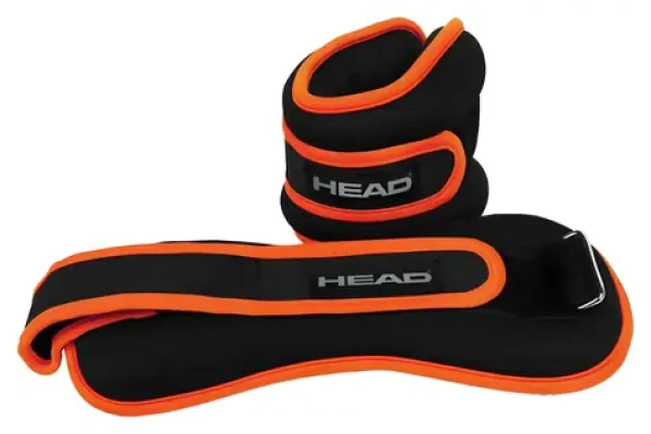 HEAD Závaží na kotníky a zápěstí 1,5 kg černo-oranžové / 2 ks (HA278A-3KG)