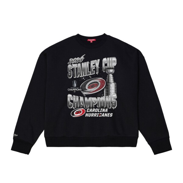 Mitchell & Ness Dámská mikina Carolina Hurricanes NHL 2026 Stanley Cup Champions Velikost: M