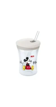 NUK hrnek Magic Cup s víčkem 230ml / bílá (10255023)