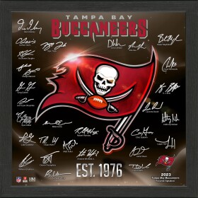 Highland Mint Obraz Tampa Bay Buccaneers NFL Signature Logo 2023