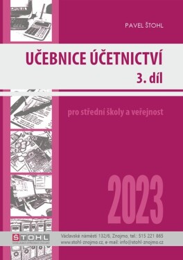 Učebnice Účetnictví III. díl 2024 - Pavel Štohl