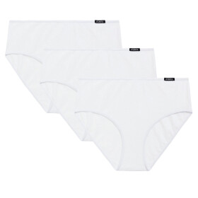 Dámské kalhotky 3 pack 579 white - Atlantic bílá L
