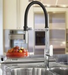 PAFFONI - Candy Dřezová baterie s výsuvnou sprškou, chrom/černý mat CA179CRNO