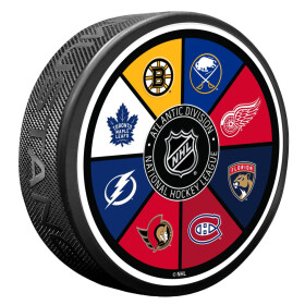 Mustang Puk NHL Atlantic Division Puck