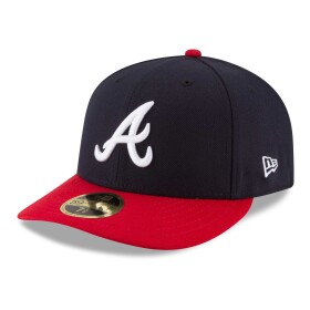 New Era Pánská kšiltovka Atlanta Braves MLB Authentic Low Profile 59FIFTY Fitted Home Velikost: 7 1/8