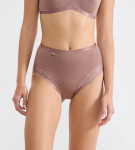 SLOGGI ROMANCE – Maxi kalhotky z bavlny Supima® s krajkou Sloggi CACAO 38